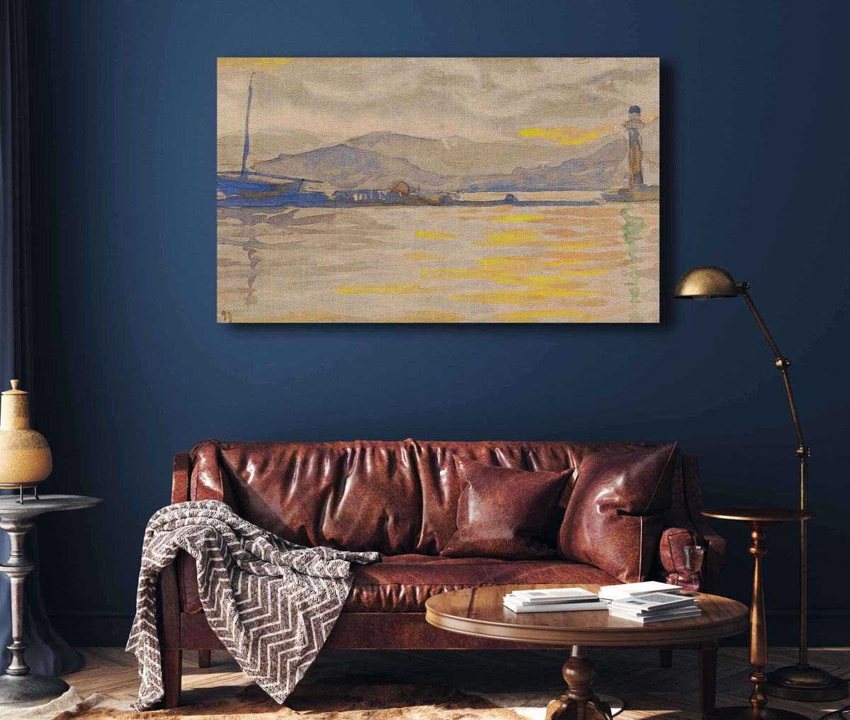 Saint Tropez Le Port by Paul Signac