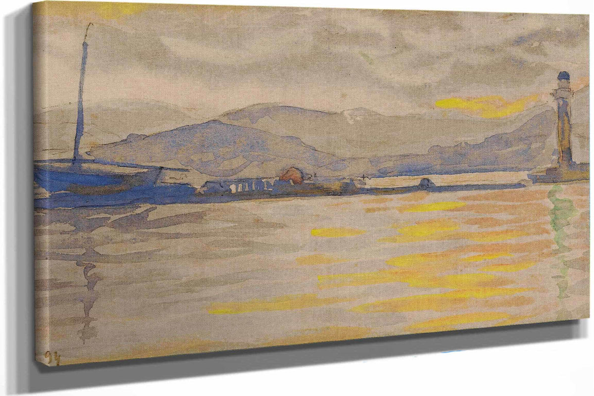 Saint Tropez Le Port by Paul Signac