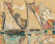 Saint Tropez Voiles Au Sec by Paul Signac
