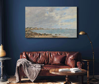 Saint Vaast La Hougue La Baie by Eugene Boudin