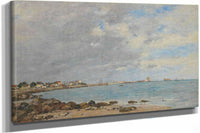 Saint Vaast La Hougue La Baie by Eugene Boudin