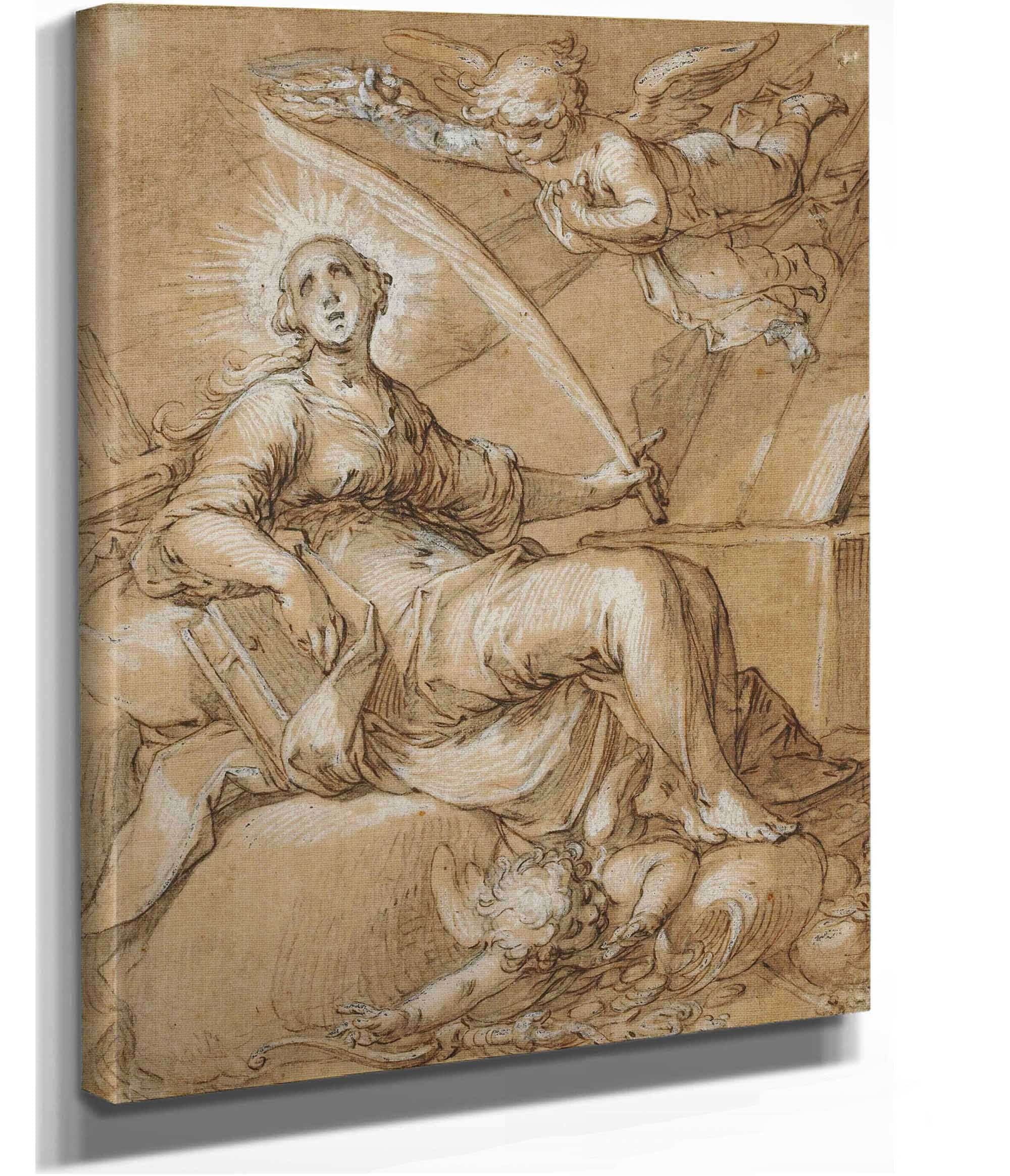 Sainte Catherine by Abraham Bloemaert