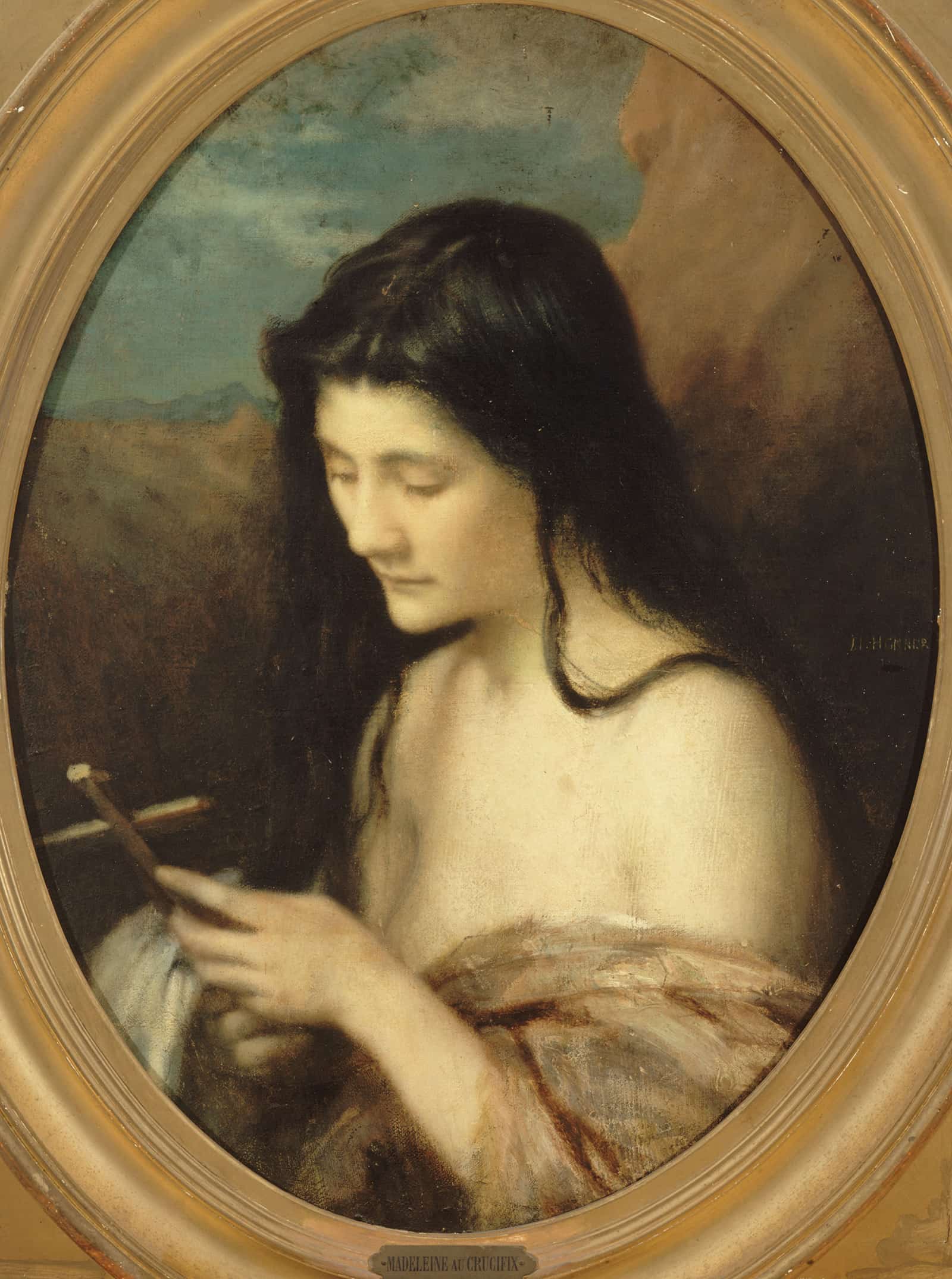 Sainte Marie Legyptienne by Jean Jacques Henner