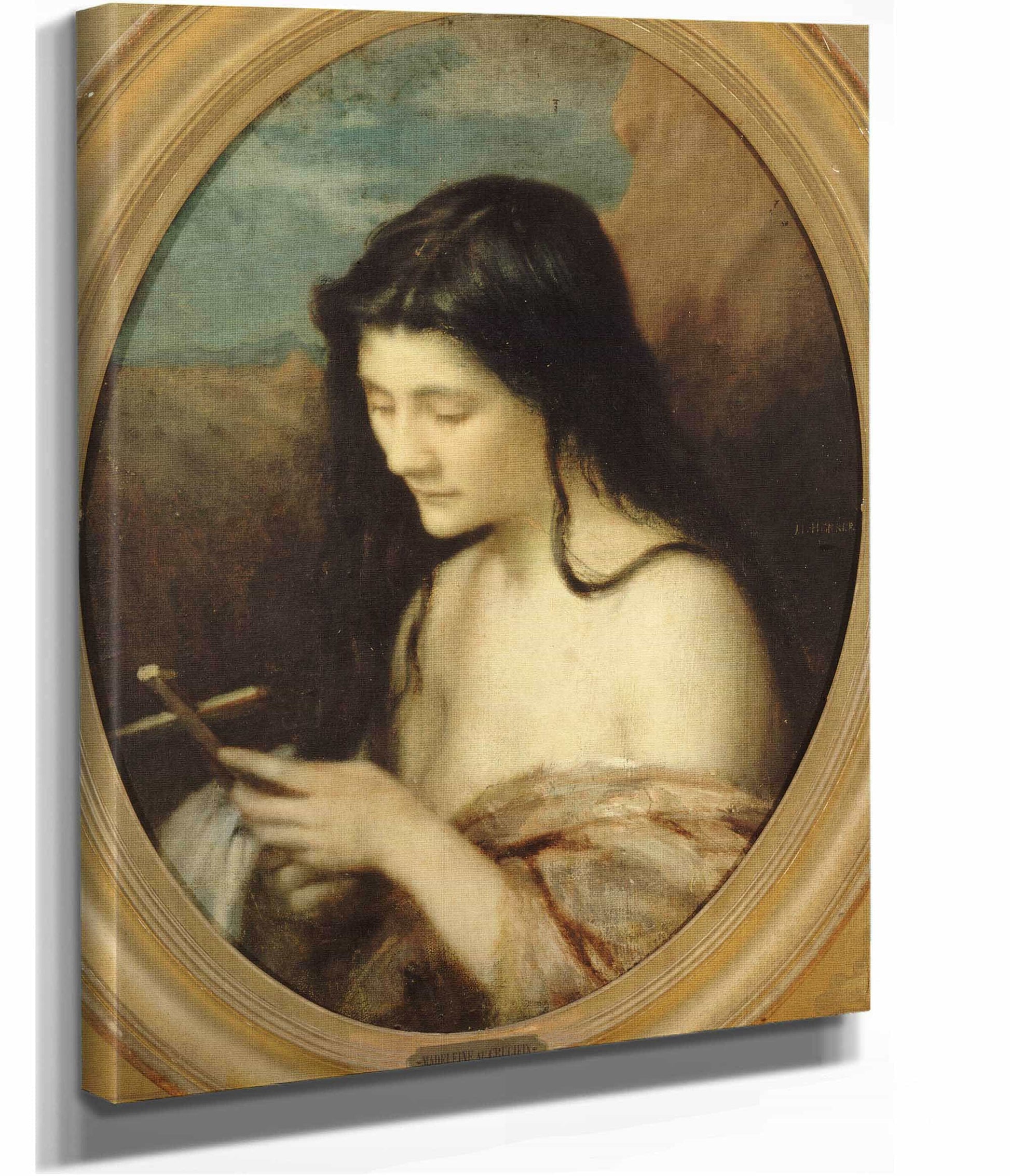 Sainte Marie Legyptienne by Jean Jacques Henner