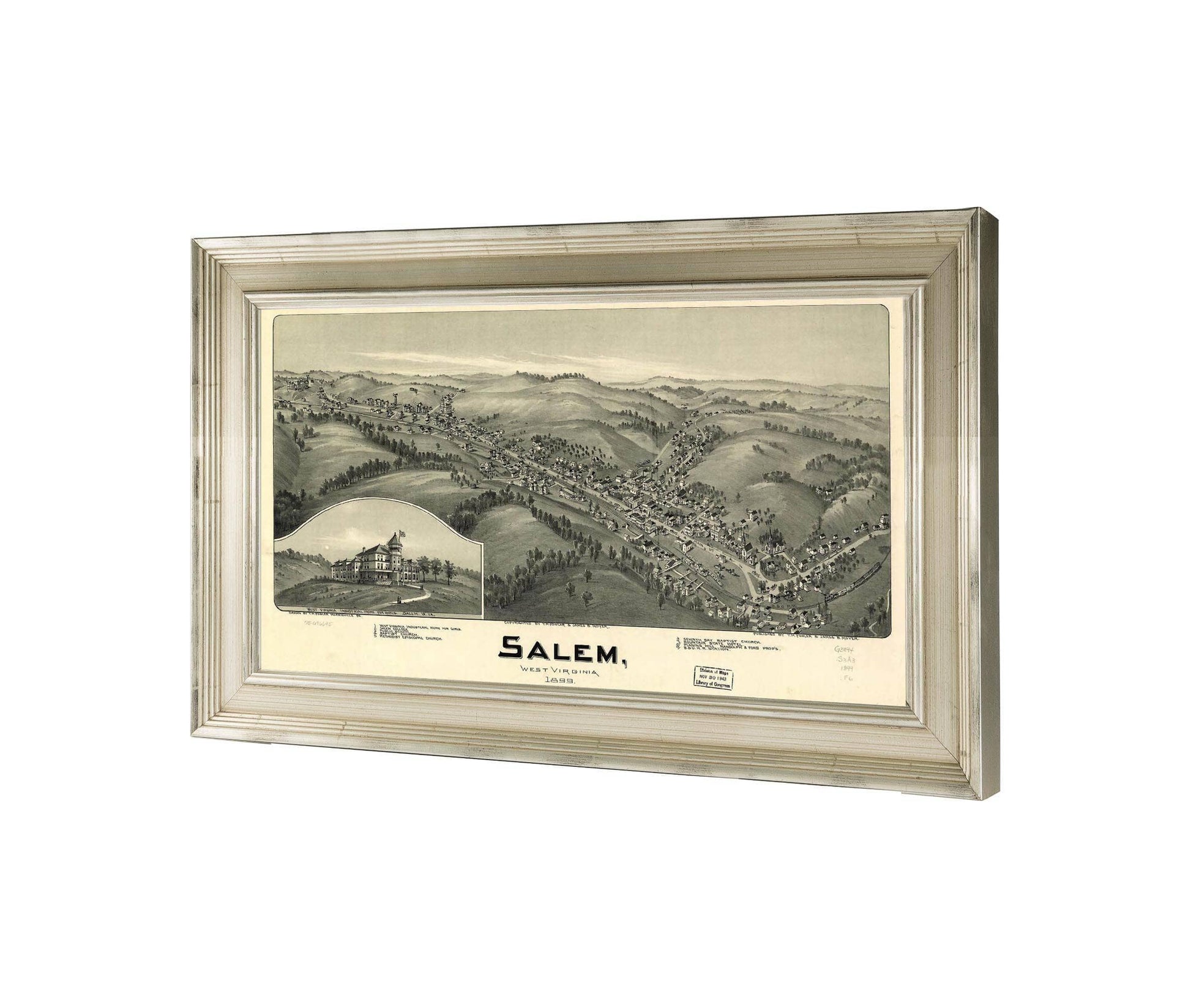 Salem West Virginia 1899  State Of West Virginia