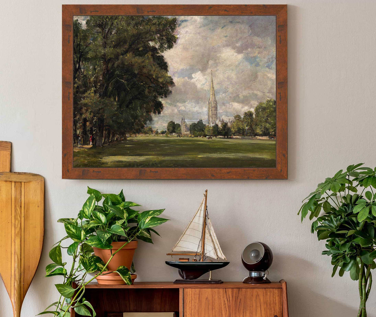 Salisbury Cathedral From Lower Marsh Close by John Constable