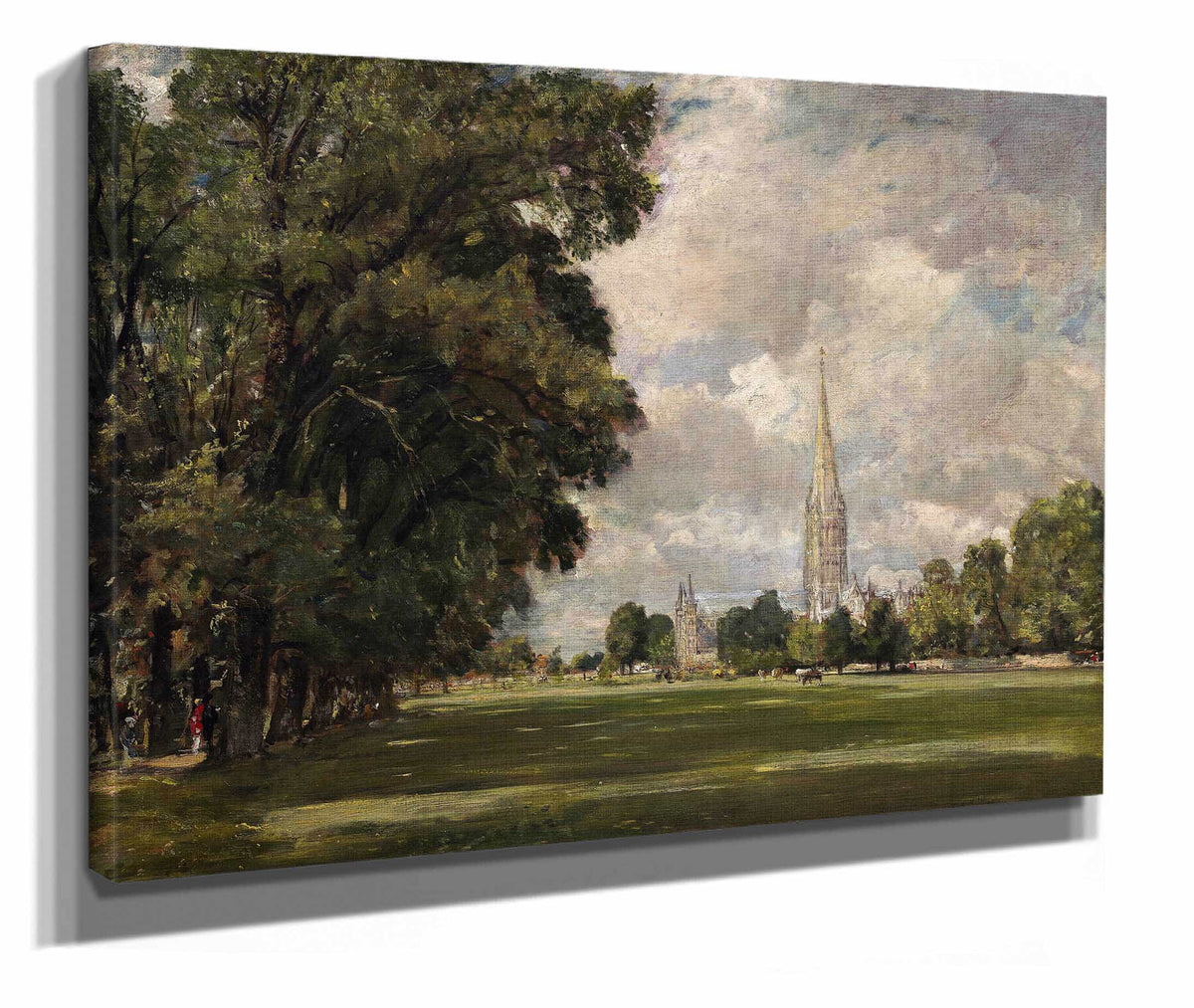 Salisbury Cathedral From Lower Marsh Close by John Constable