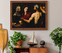 Salome With The Head Of Saint John The Baptist by Jusepe De Ribera