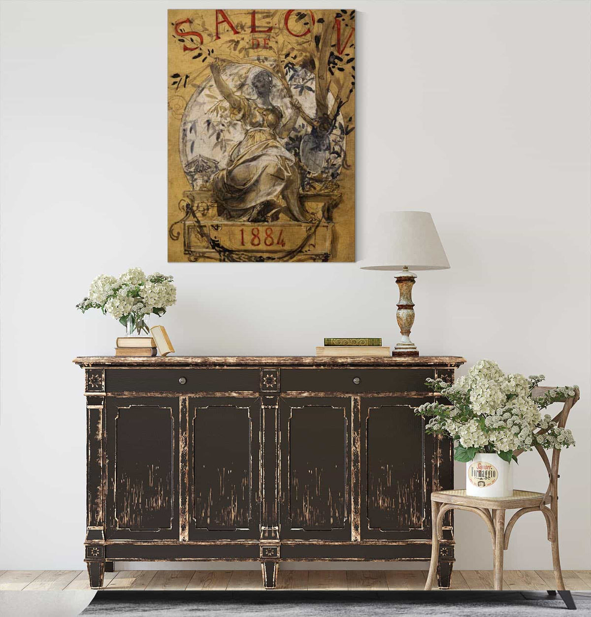 Salon De Projet De Couverture by Luc Olivier Merson