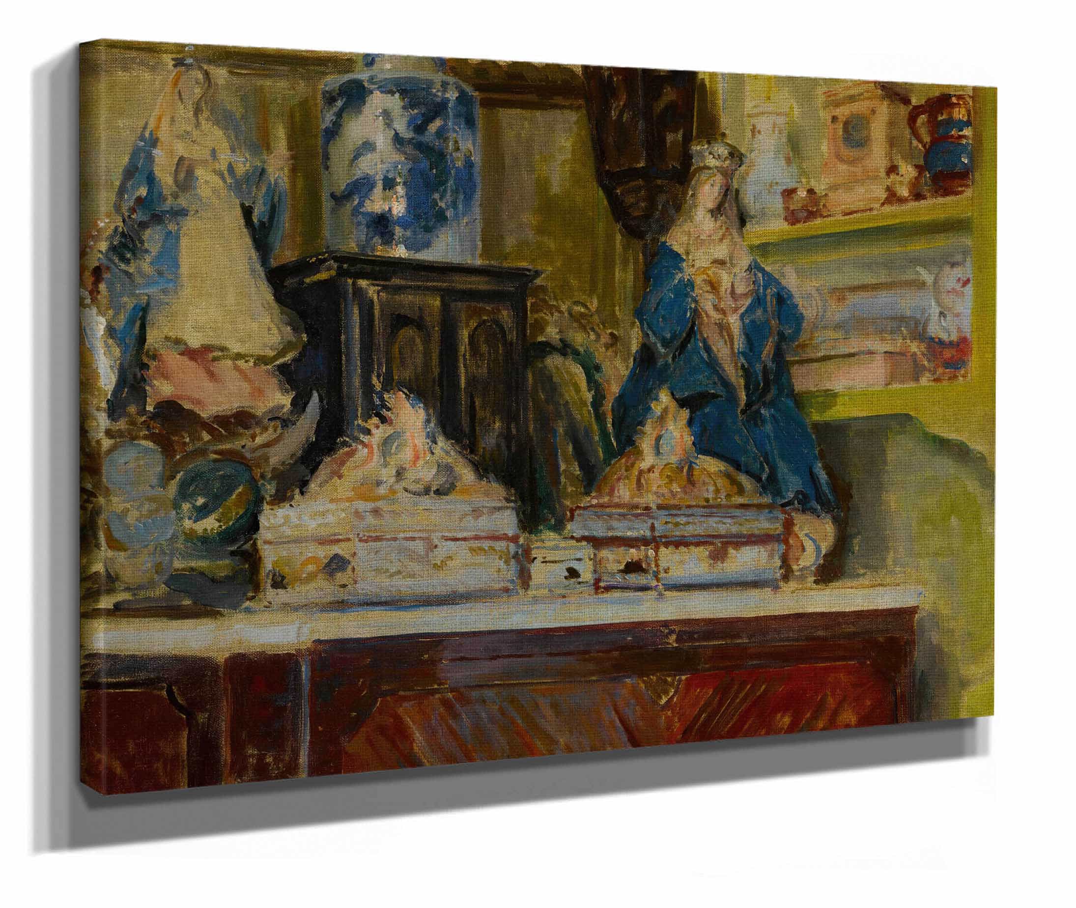 Salon Jaune A Offranville by Jacques Emile Blanche