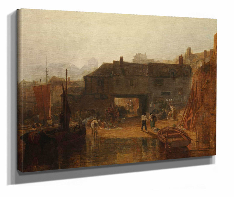 Saltash With The Water Ferry Cornwall by Joseph Mallord William Turner