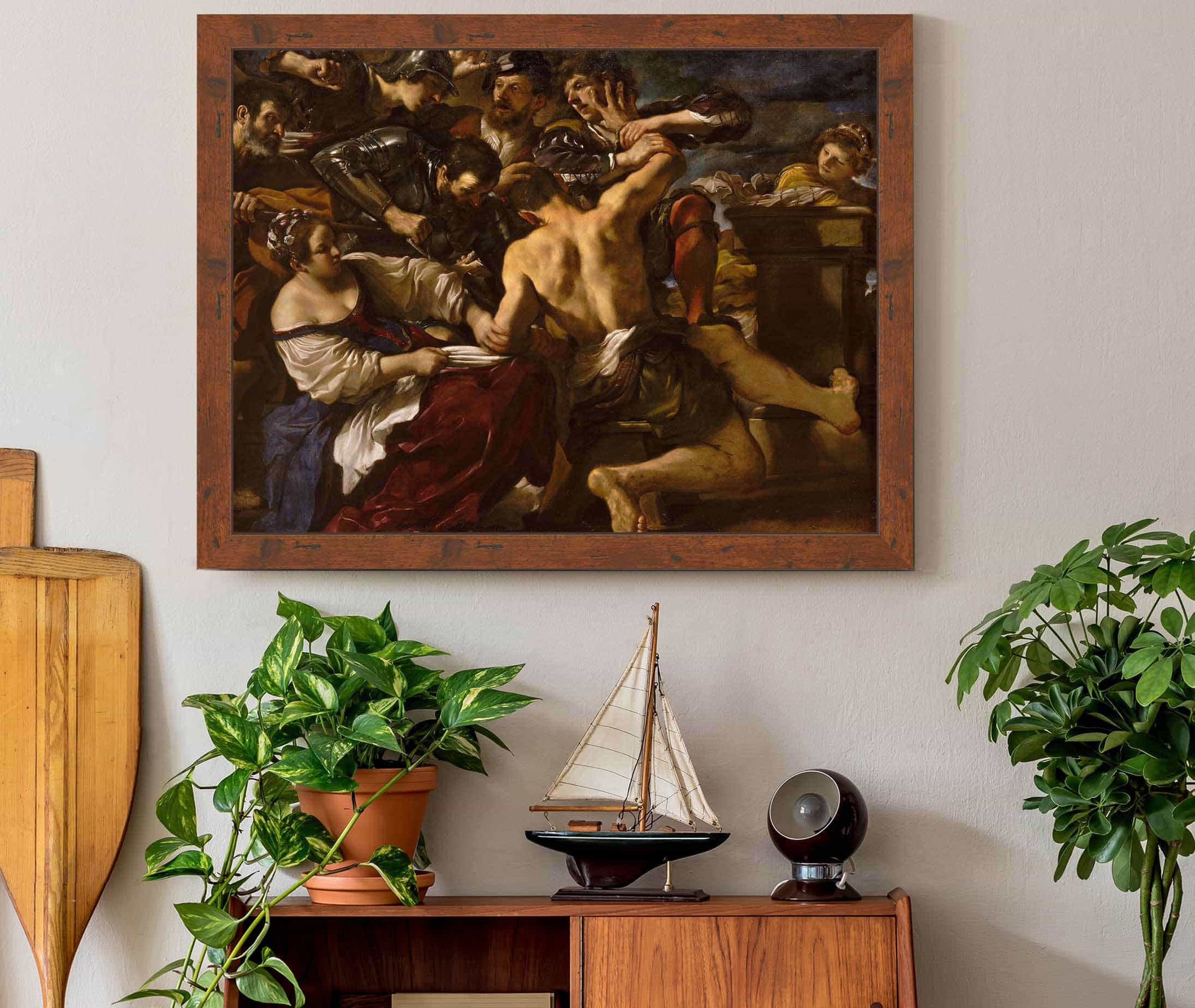 Samson Captured By The Philistines by Guercino