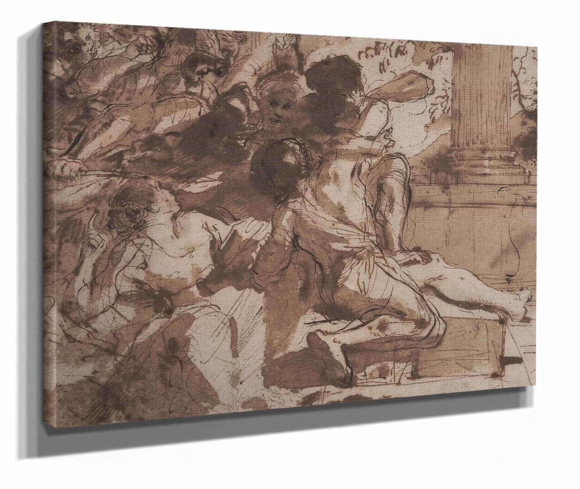 Samson Captured By The Philistines by Guercino