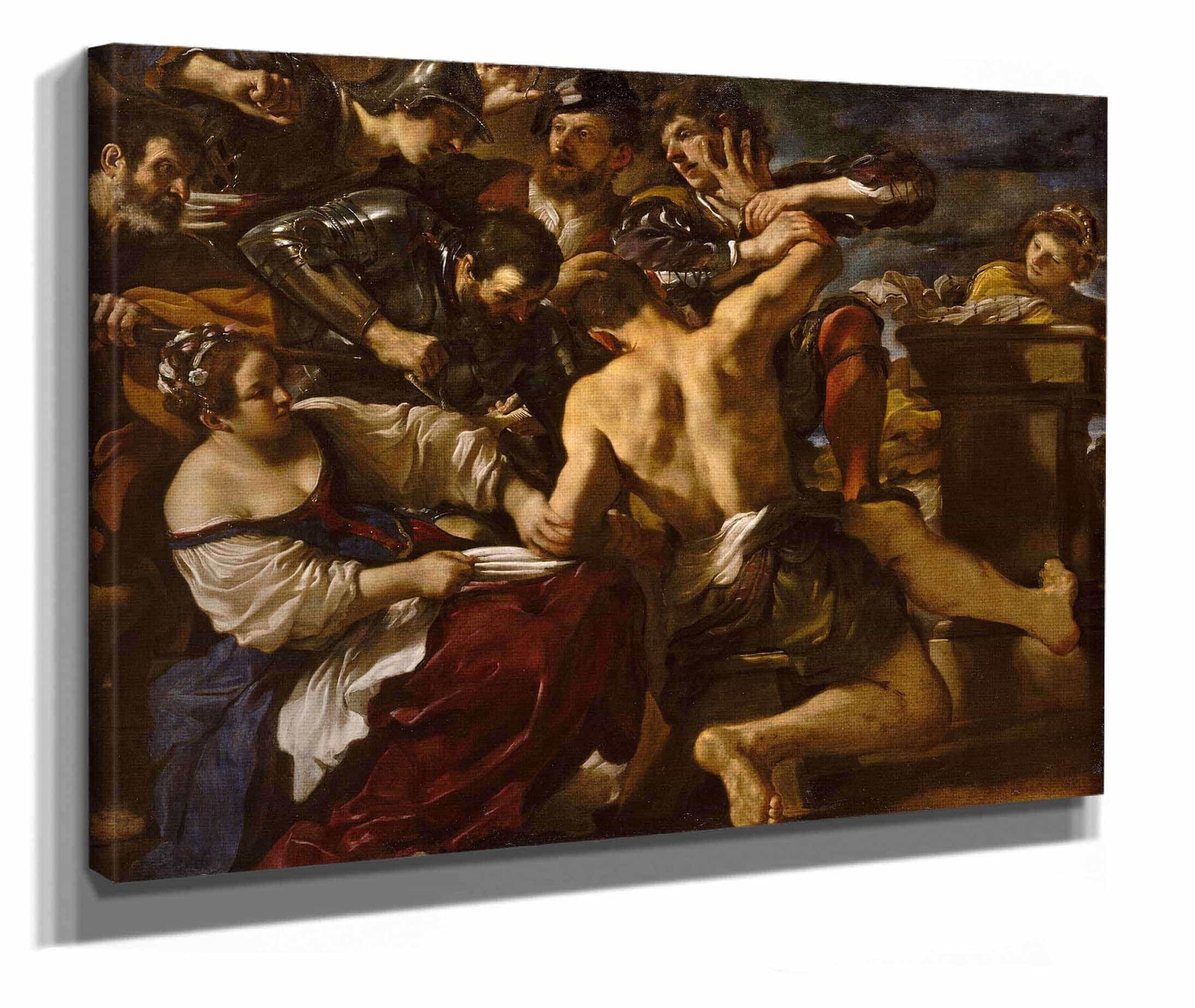 Samson Captured By The Philistines by Guercino