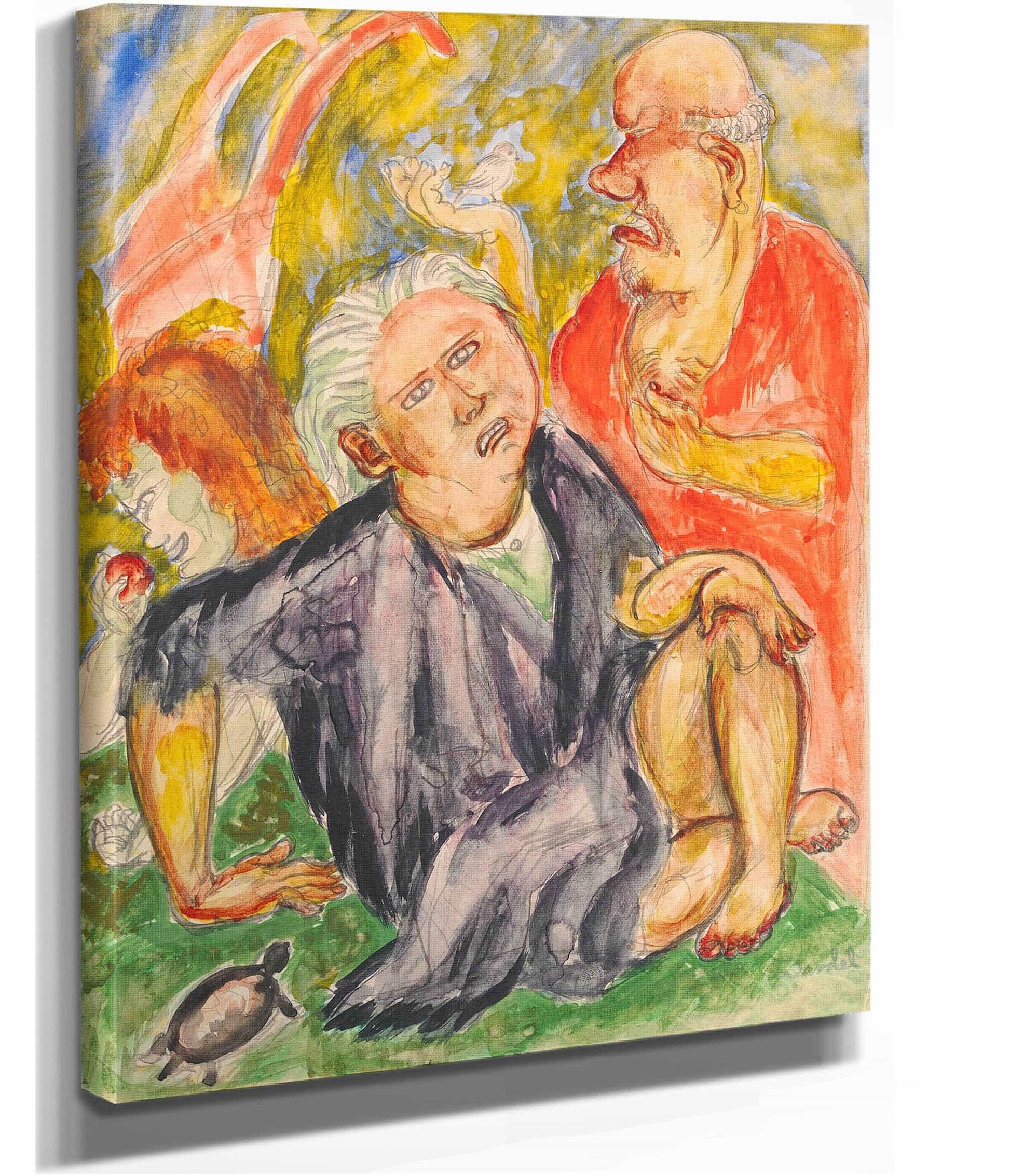Samtal by Nils Dardel