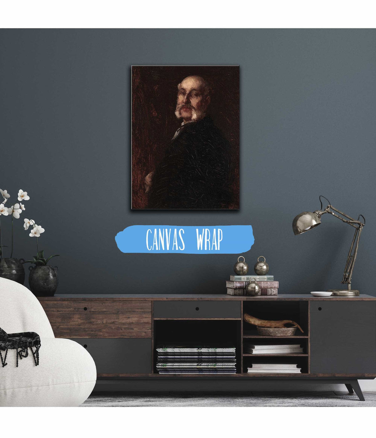 Samuel W Rowse by Eastman Johnson