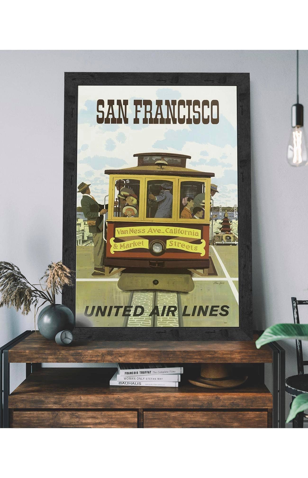 San Francisco Cable Car United Air Lines