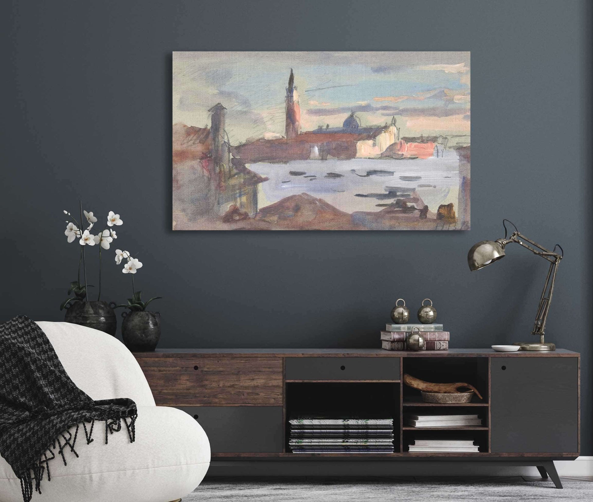 San Giorgio Maggiore Venice   by Hercules Brabazon Brabazon