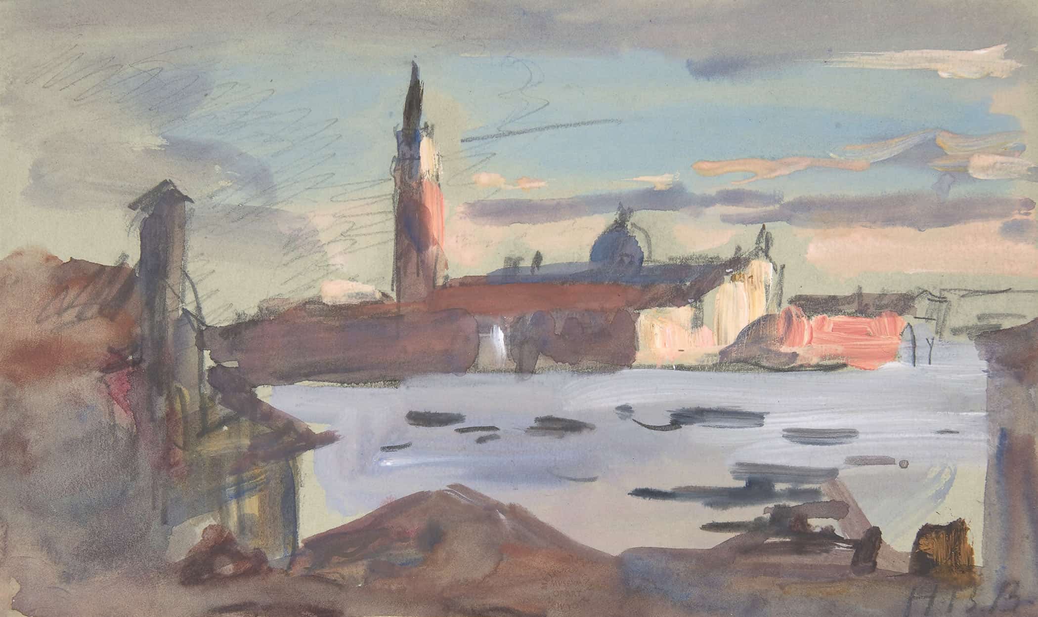 San Giorgio Maggiore Venice   by Hercules Brabazon Brabazon