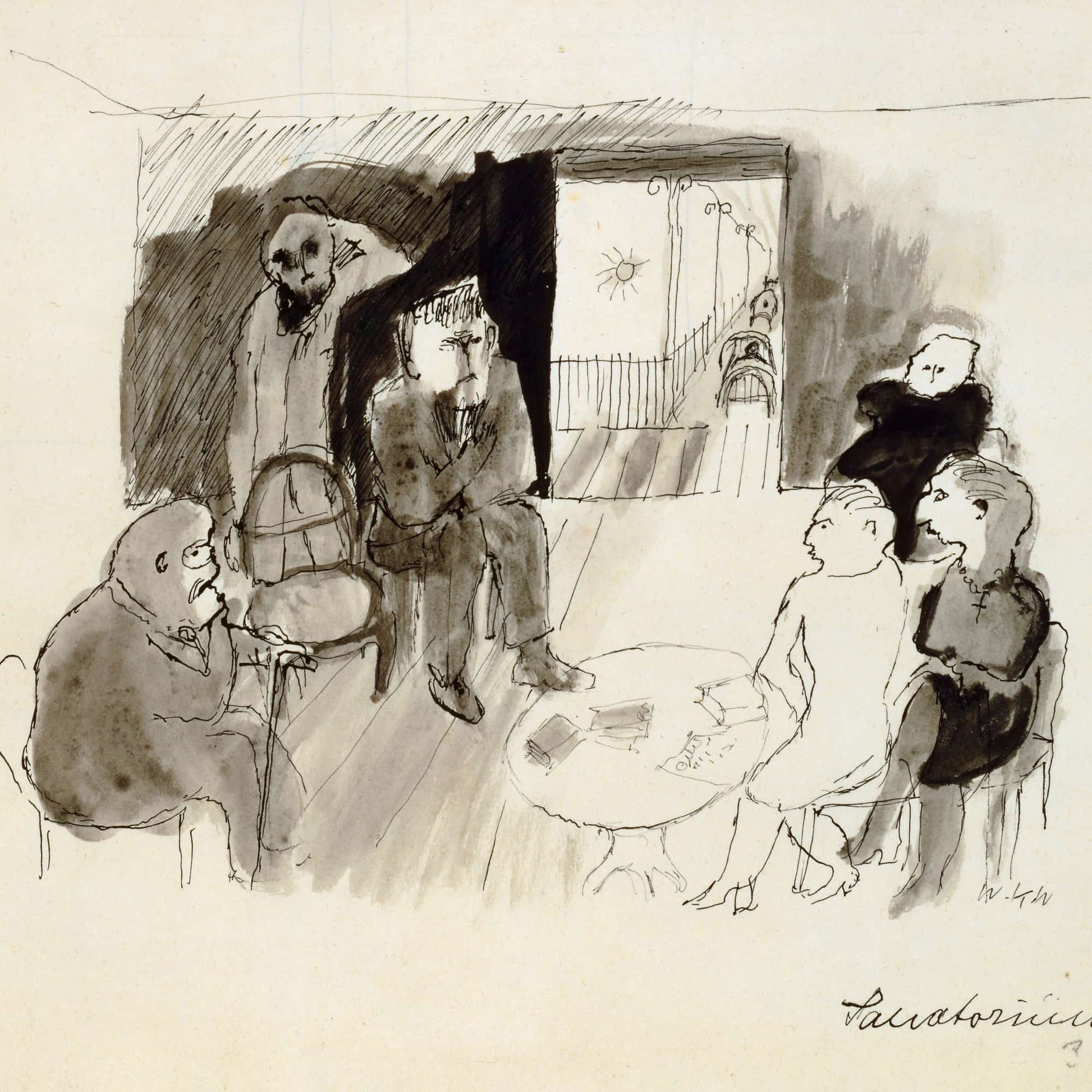 Sanatorium by Walter Kurt Wiemken