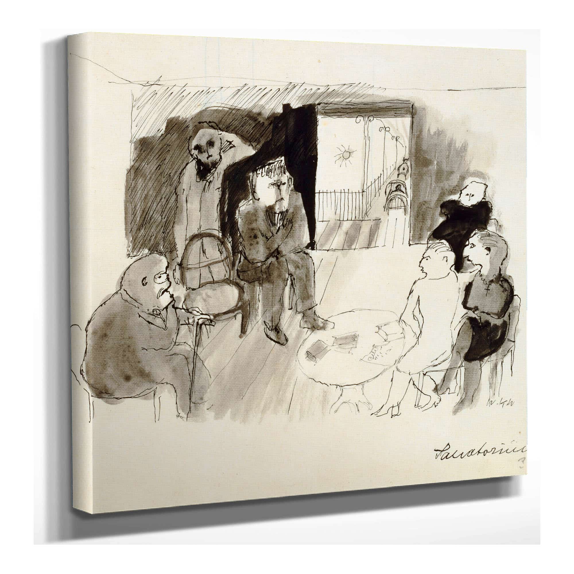 Sanatorium by Walter Kurt Wiemken