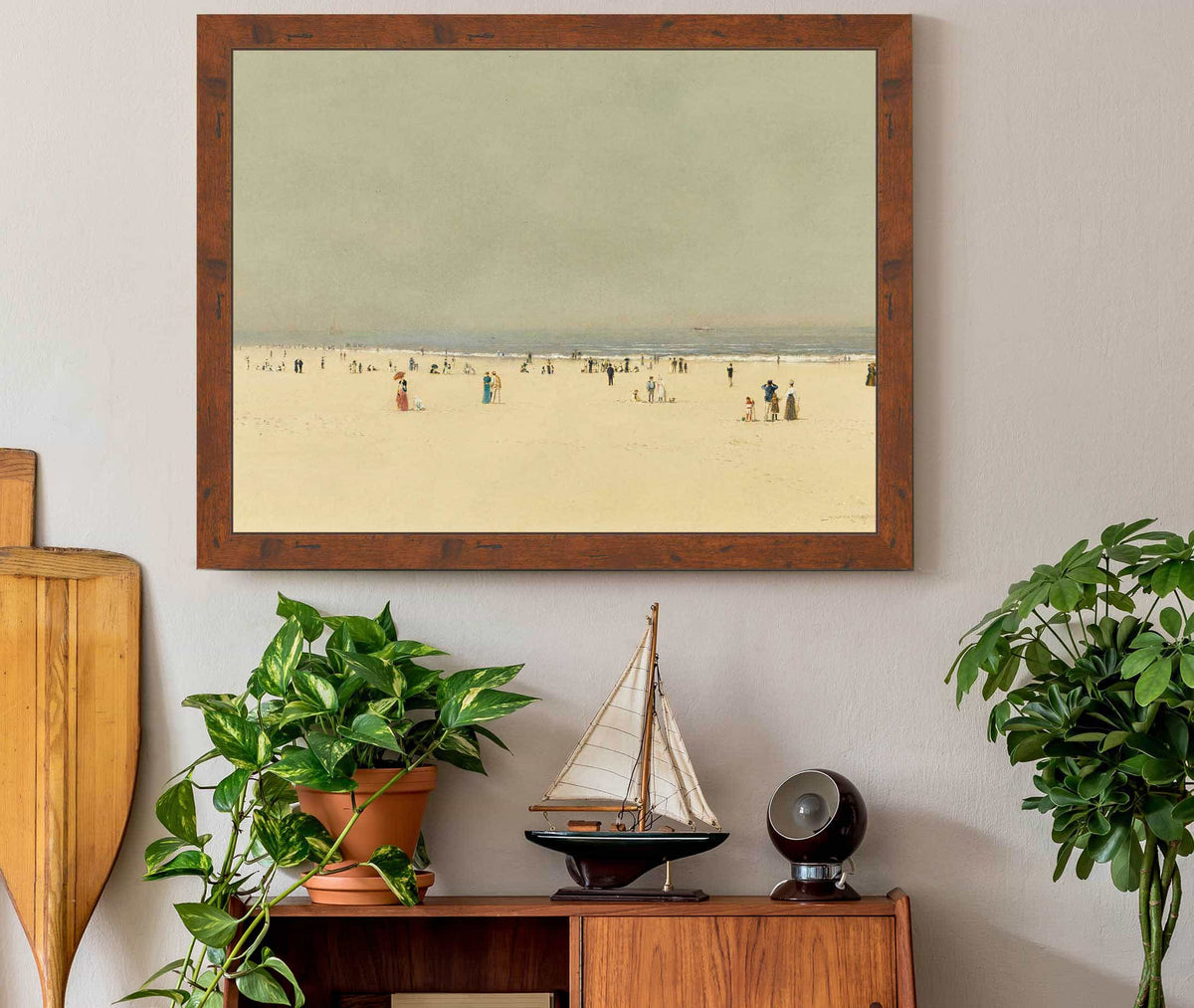 Sand Sea And Sky A Summer Phantasy by John Atkinson Grimshaw