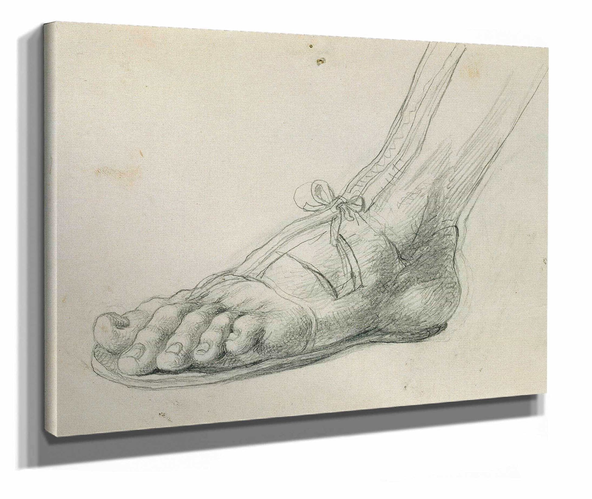 Sandalenstudie Zu Rudiger Und Angelika by Johann Peter Krafft