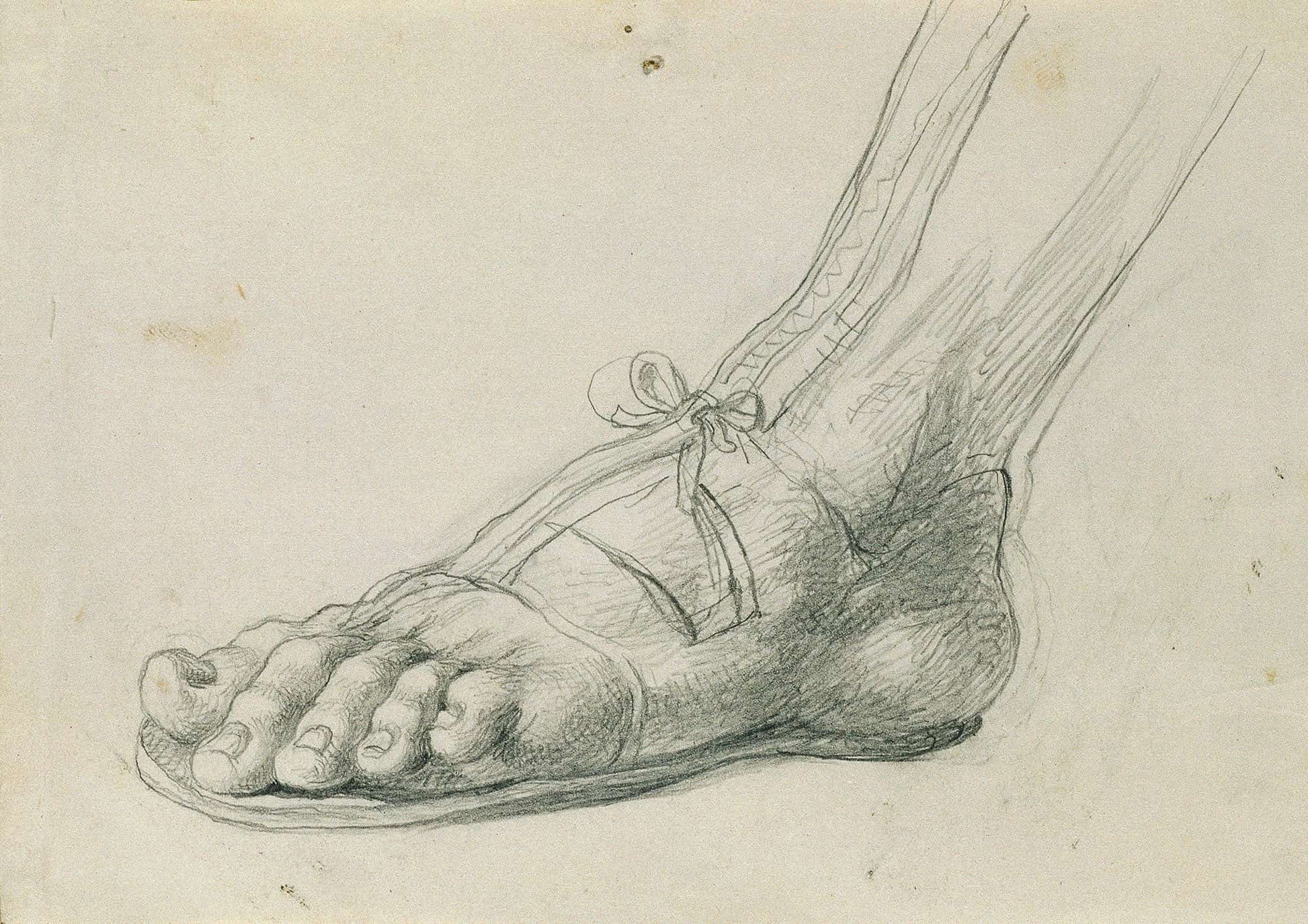 Sandalenstudie Zu Rudiger Und Angelika by Johann Peter Krafft