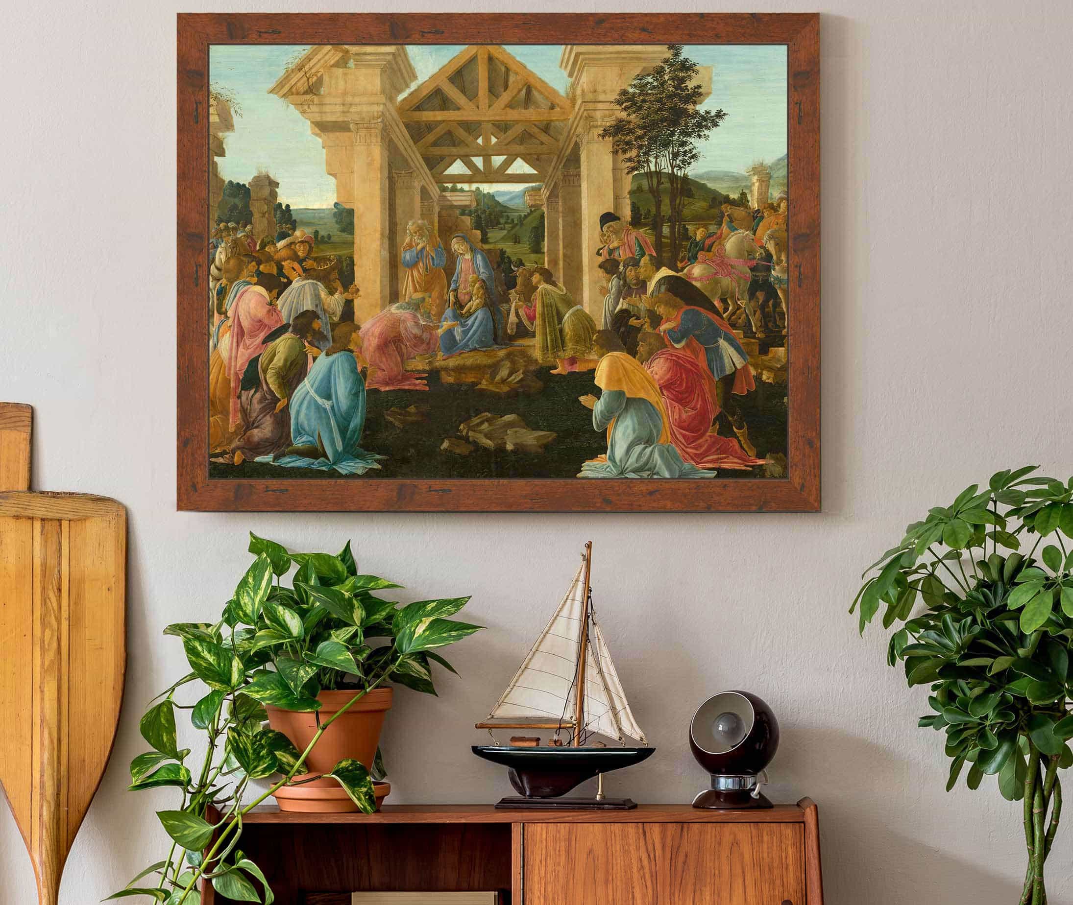 The Adoration Of The Magi By Sandro Botticelli Print From Truly Art