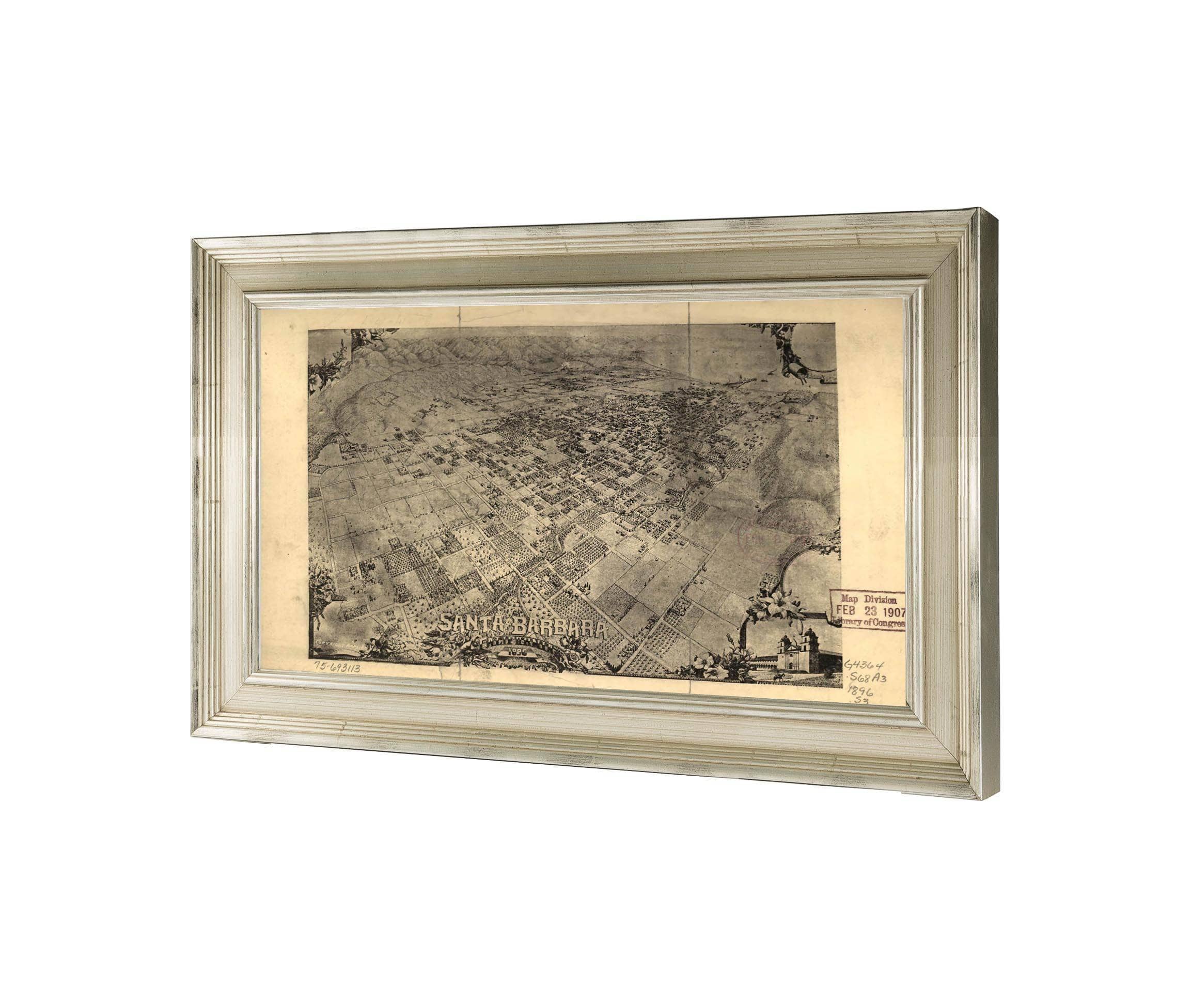 Santa Barbara California 1896  State Of California