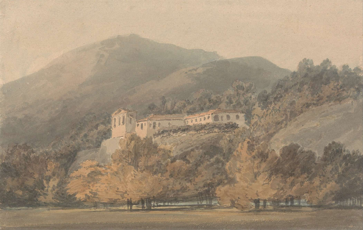 Santa Lucia A Convent Near Caserta by Joseph Mallord William Turner