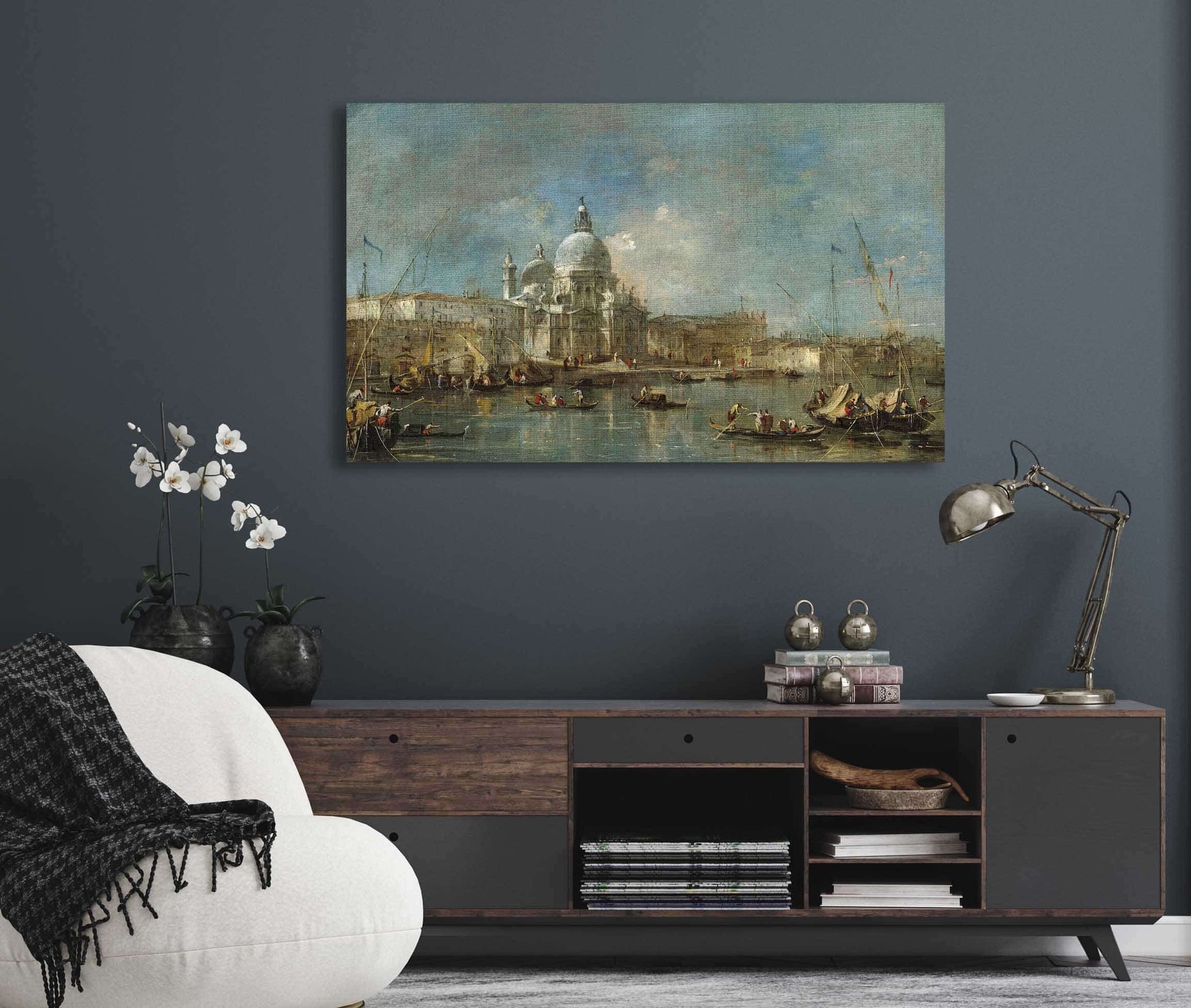 Santa Maria Della Salute by Francesco Guardi
