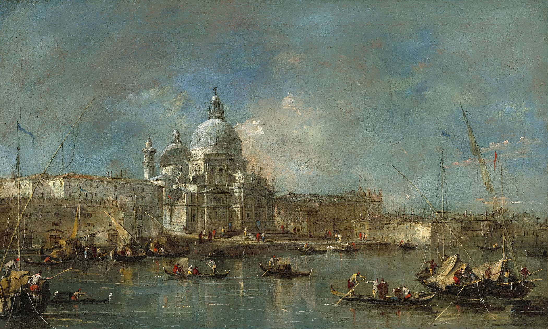 Santa Maria Della Salute by Francesco Guardi