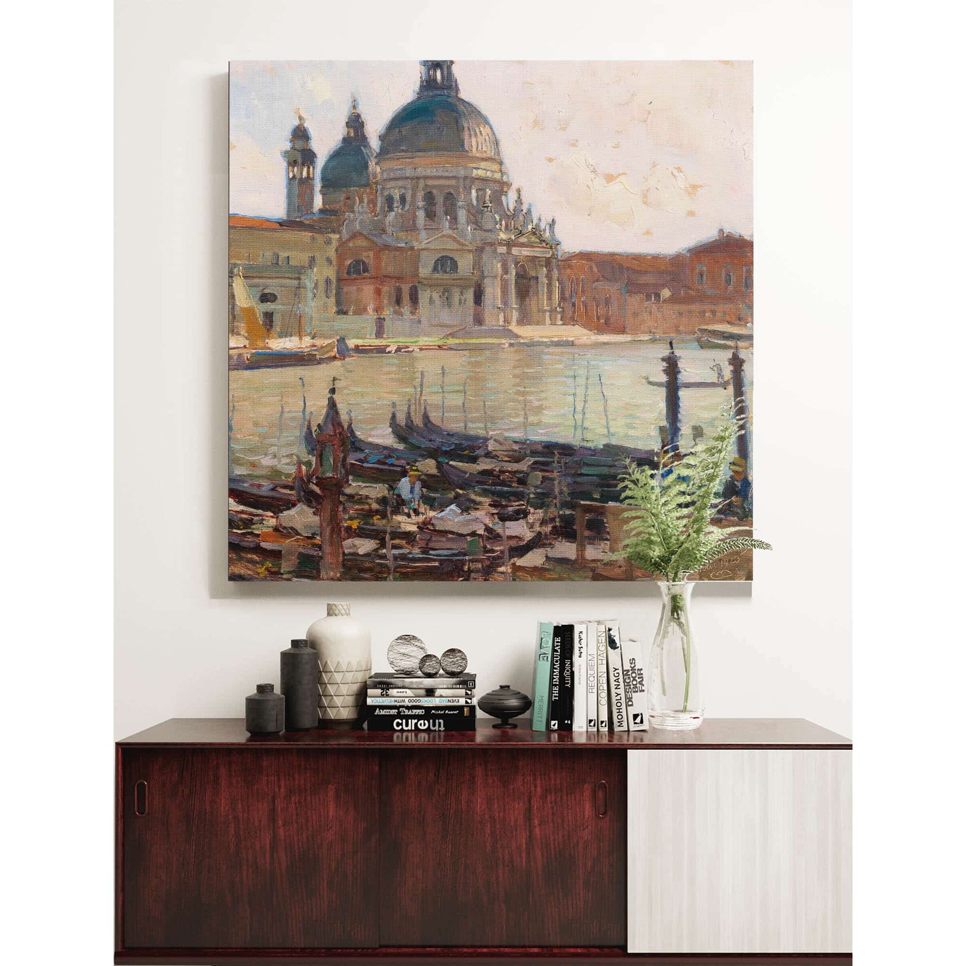 Santa Maria Della Salute Venice by Carl Moll