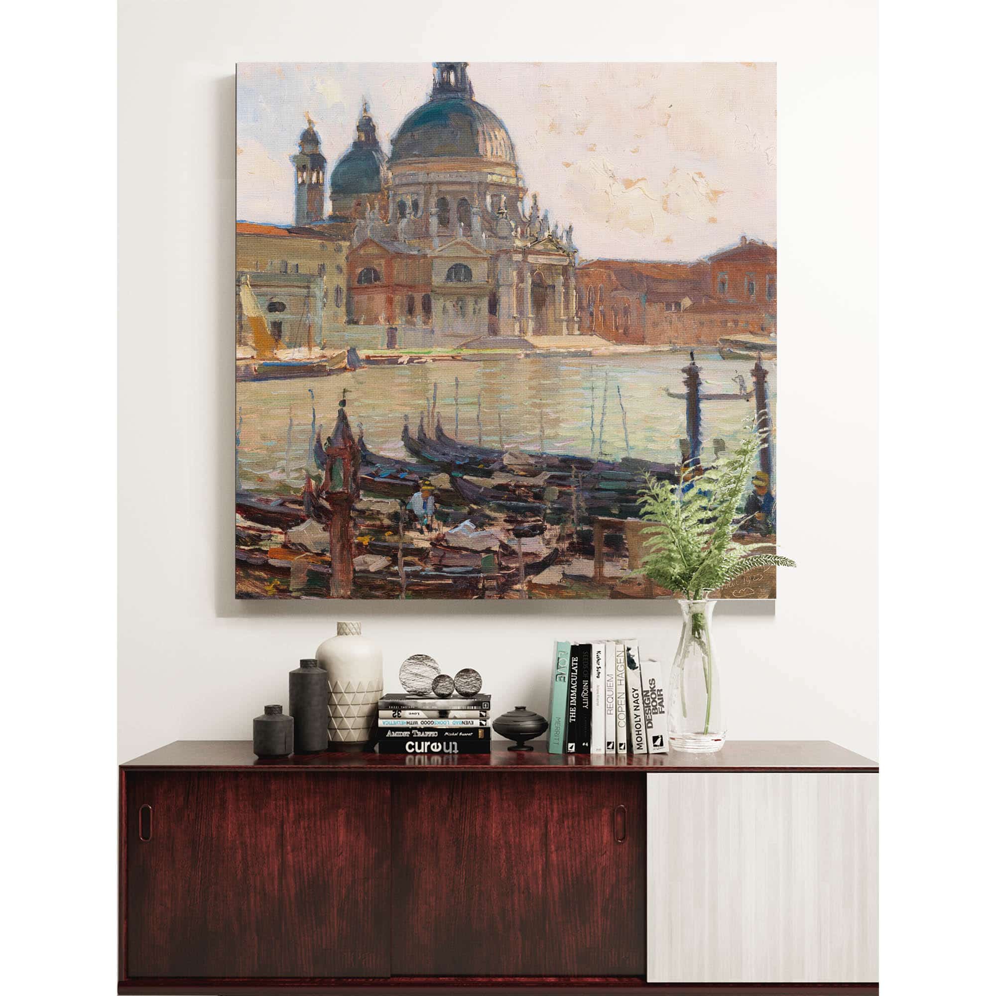 Santa Maria Della Salute Venice by Carl Moll