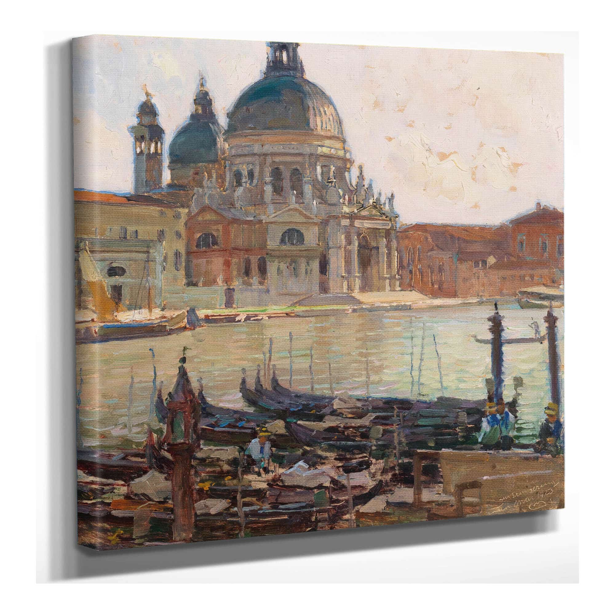 Santa Maria Della Salute Venice by Carl Moll