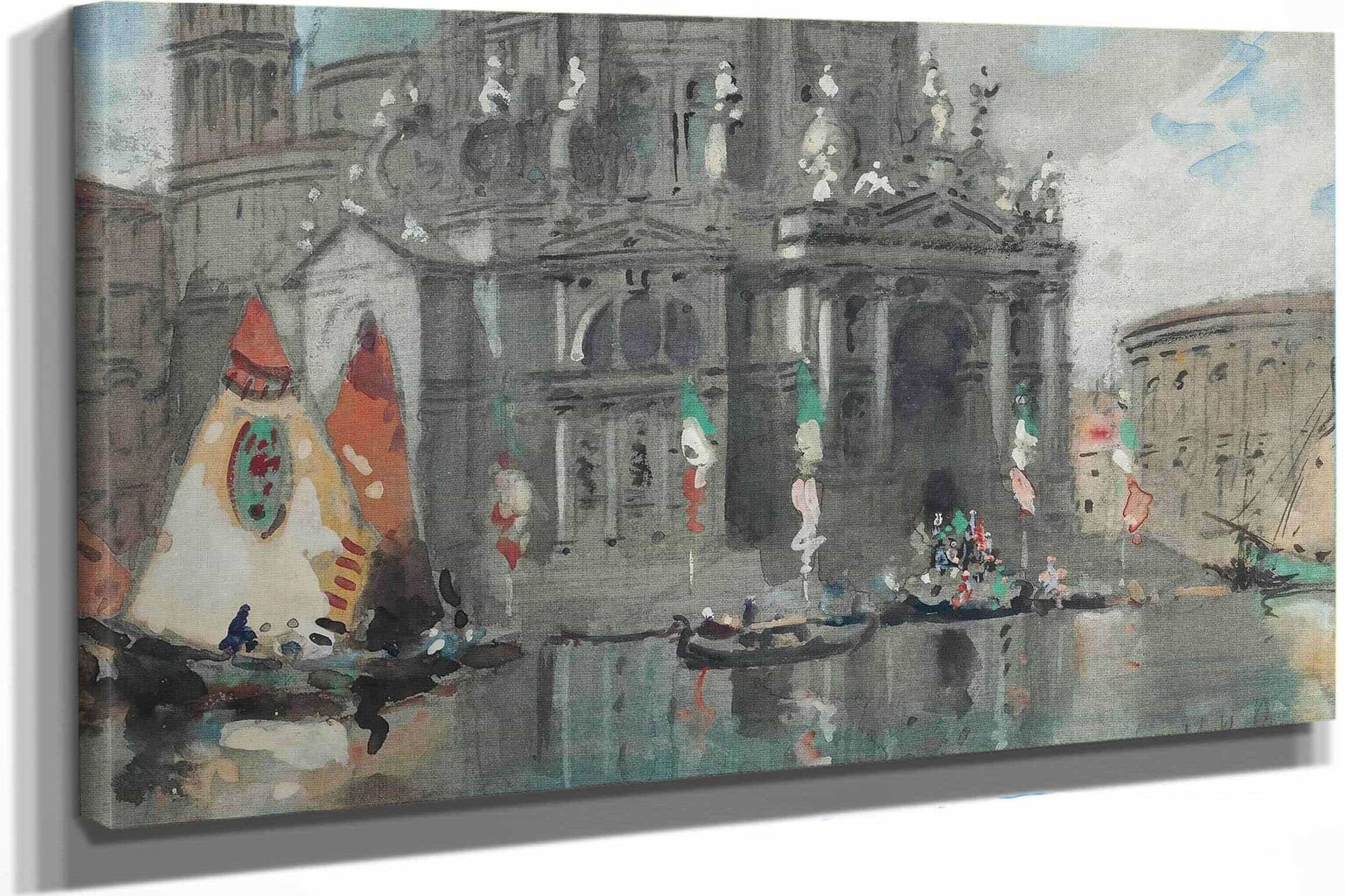 Santa Maria Della Salute Venice  by Hercules Brabazon Brabazon