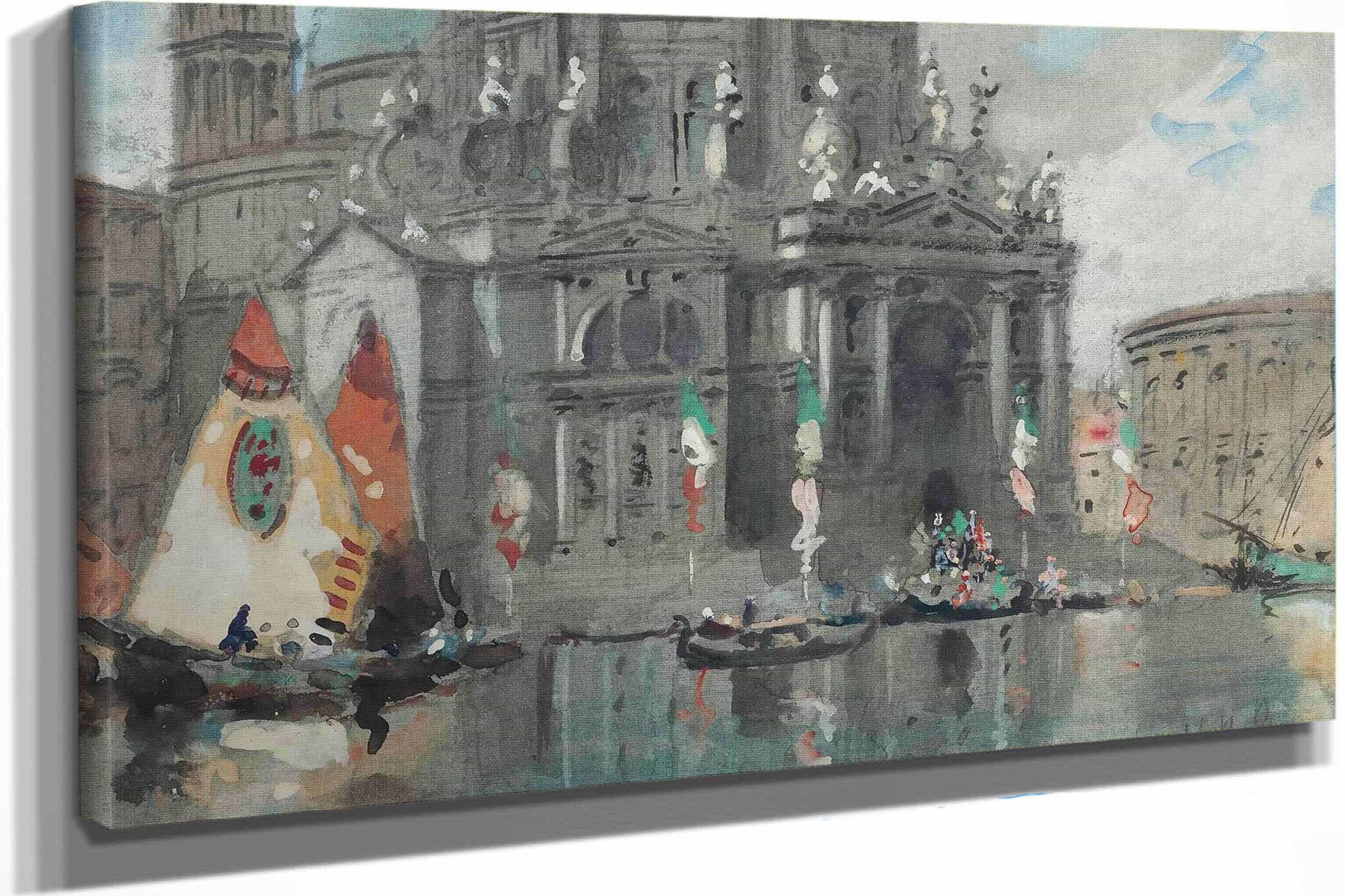 Santa Maria Della Salute Venice  by Hercules Brabazon Brabazon