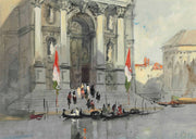 Santa Maria Della Salute Venice  by Hercules Brabazon Brabazon