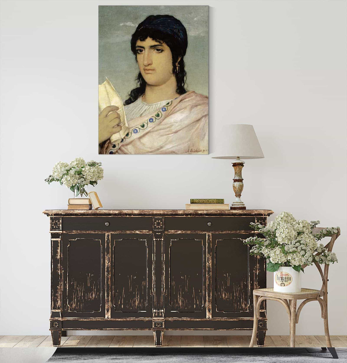 Sappho by Arnold Bocklin