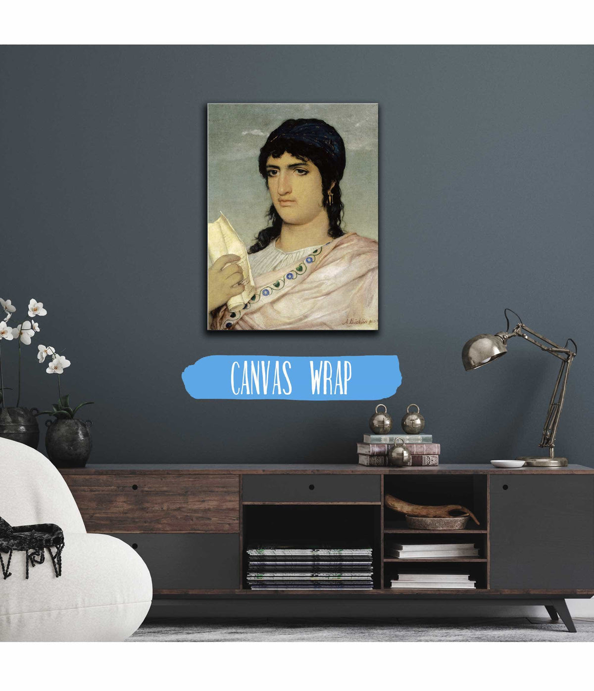 Sappho by Arnold Bocklin