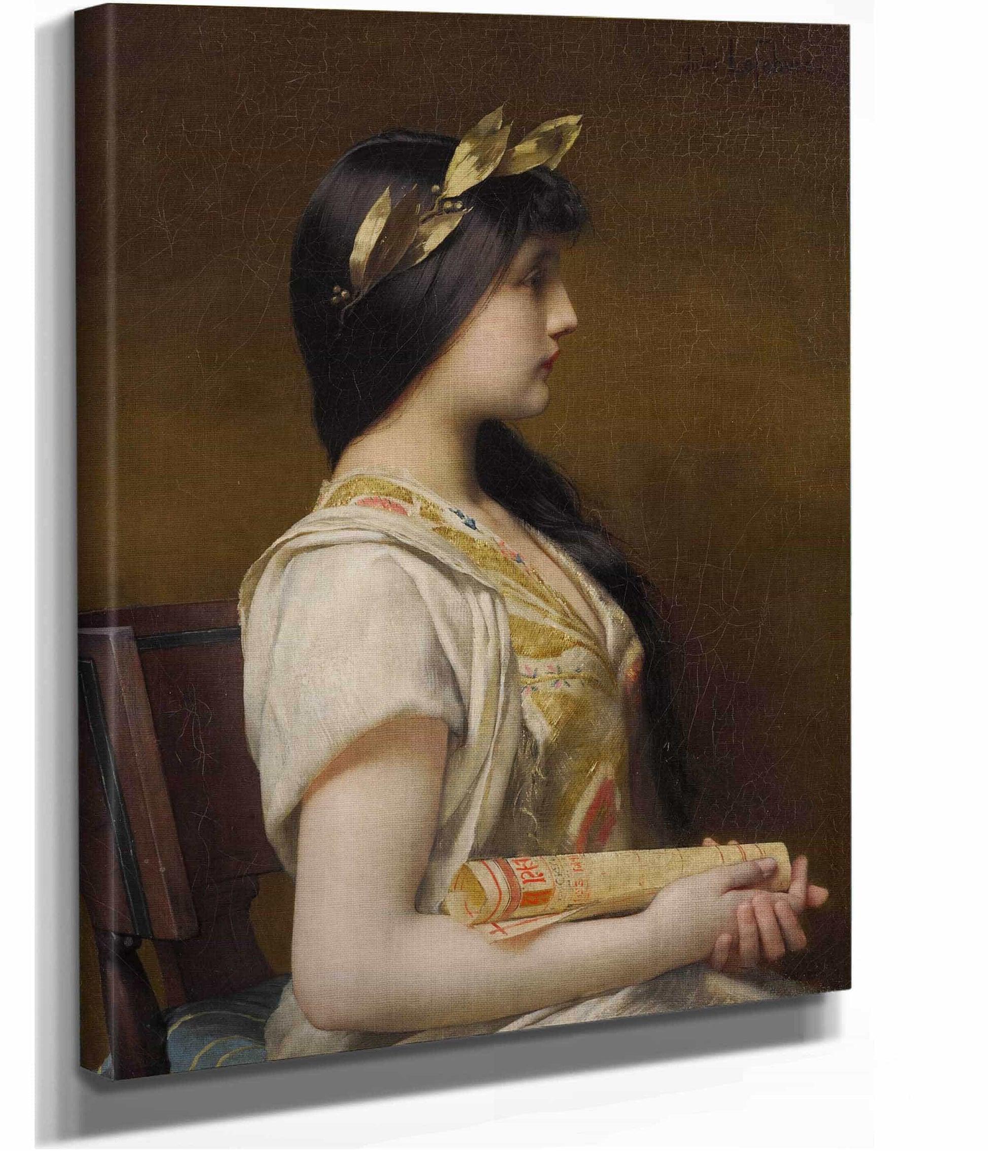 Sappho by Jules Joseph Lefebvre