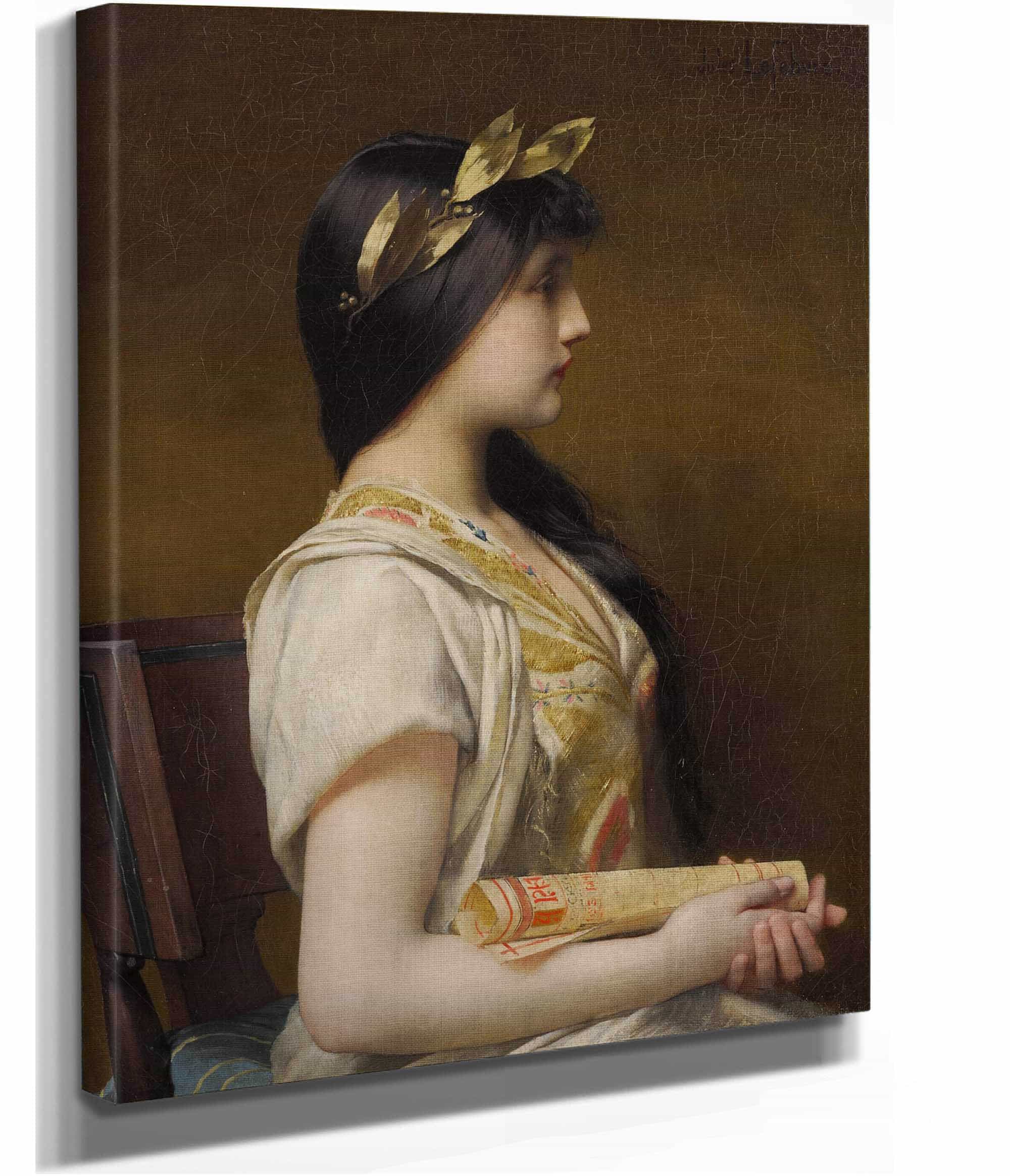 Sappho by Jules Joseph Lefebvre