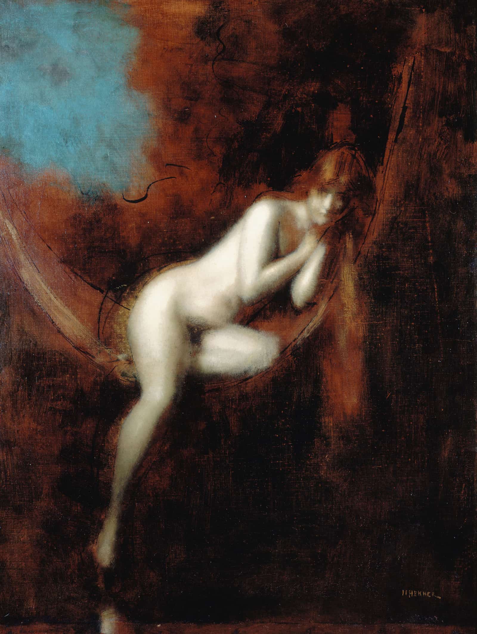 Sara La Baigneuse by Jean Jacques Henner