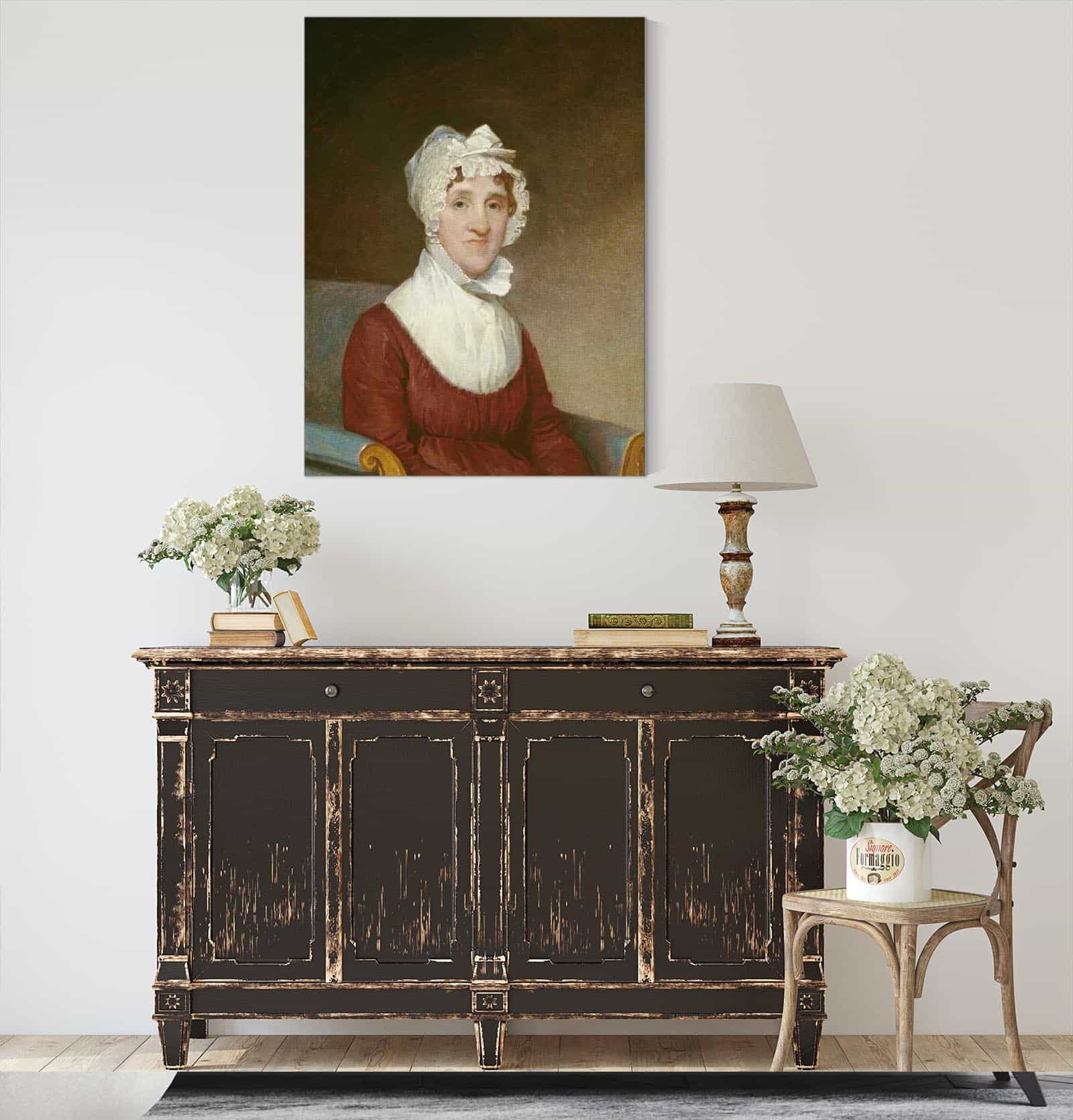 Sarah Homes Tappan Mrs Benjamin Tappan by Gilbert Stuart