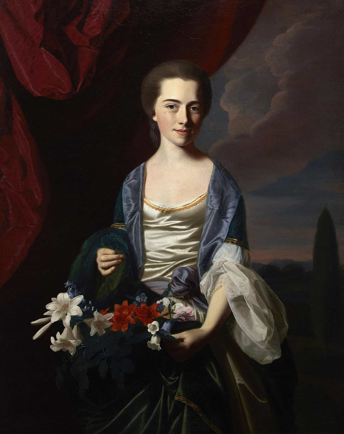 Sarah Sherburne Langdon by John Singleton Copley
