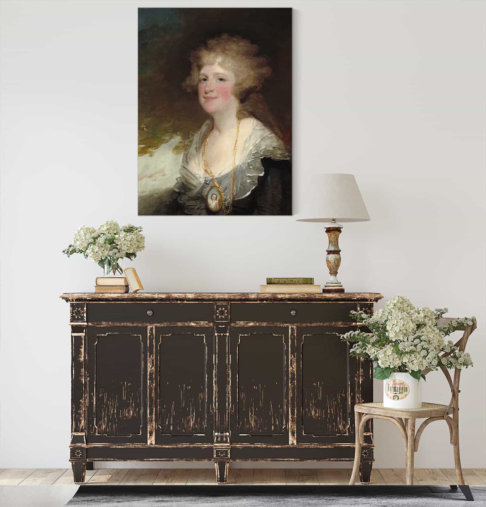 Sarah Shippen Lea Mrs Thomas Lea by Gilbert Stuart