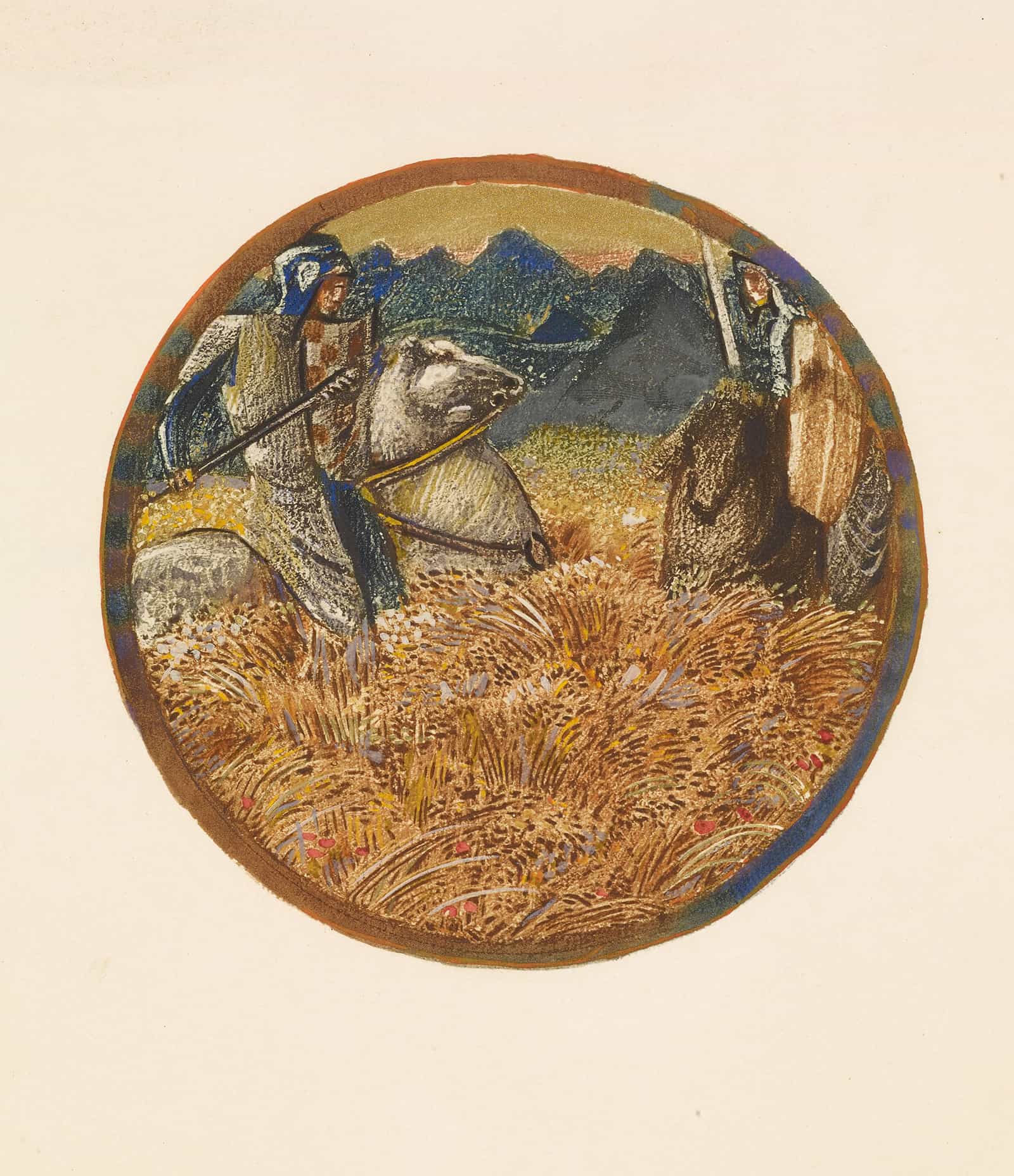 Saturns Loathing by Sir Edward Coley Burne Jones