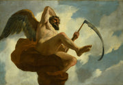 Saturnus Allegorische Voorstelling Van De Verzorging Van Leprozen En Onnozelen by Gerard De Lairesse