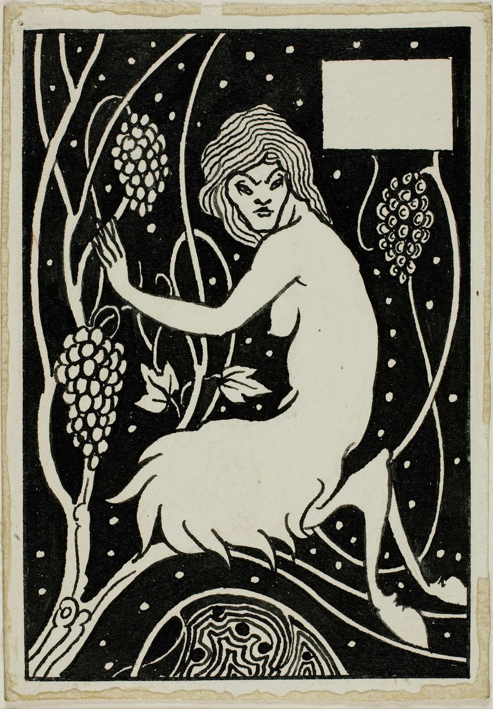 Satyr by Aubrey Vincent Beardsley